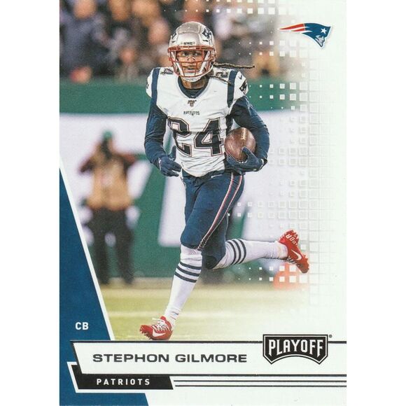 2020 Panini Playoff Football Card #18 Stephon Gilmore - Picture 1 of 2